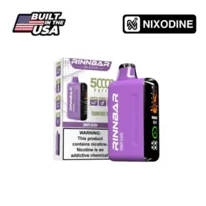 Rinnbar 50k Nixodine Disposable Grape Slush