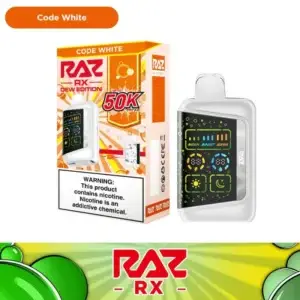 RAZ RX 50k Dew Edition Code White