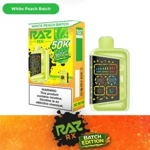 RAZ RX 50k Batch Edition White Peach