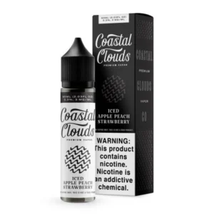 Coastal Clouds Iced Apple Peach Strawberry 60ml