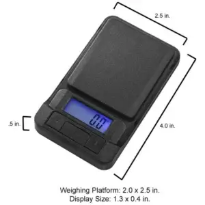 DigitZ digital pocket scale, precision measuring
