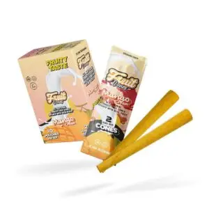 Fruit Cones Terp Infused Natural Cones 2pk Mango Cream