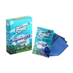 Fruit Cuts Terp Infused Wraps 3pk Blueberry OG