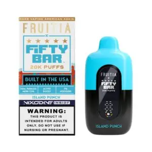 Fifty Bar X Frutia Nixodine Disposable Island Punch