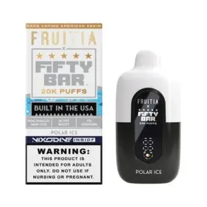 Fifty Bar X Frutia Nixodine Disposable Polar Ice