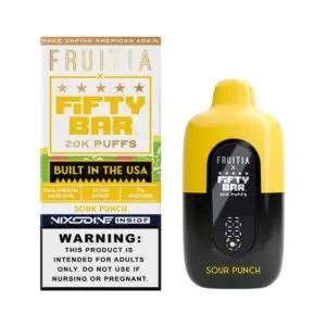 Fifty Bar X Frutia Nixodine Disposable Sour Punch