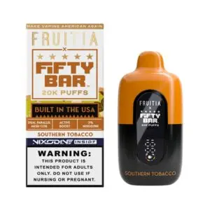 Fifty Bar X Frutia Nixodine Disposable Southern Tobacco