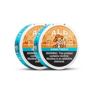 Alp Drifters Mango Freeze nicotine pouches, 6mg/12mg