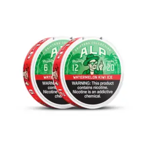 Alp Drifters Watermelon Kiwi Ice nicotine pouches, 6mg/12mg