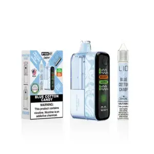 iJoy XP100k Disposable Nixodine Kit  Blue Cotton Candy