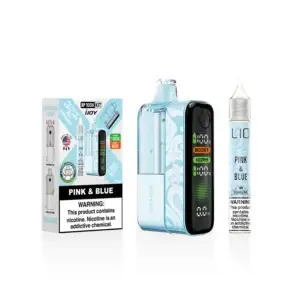iJoy XP100K nicotine-free disposable vape kit in Pink and Blue