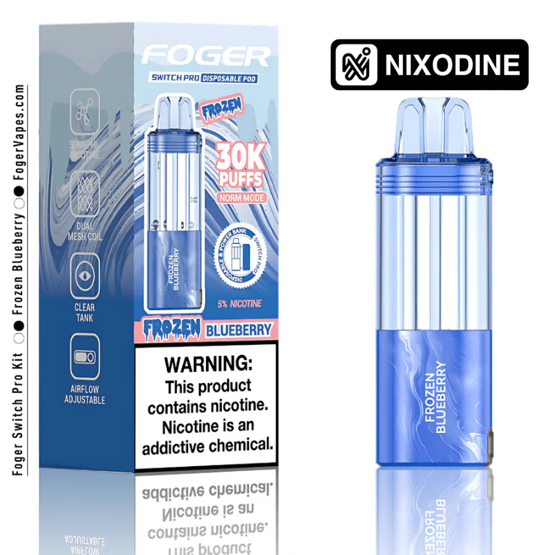 Foger Switch Pro Nixodine POD ONLY Frozen Blueberry