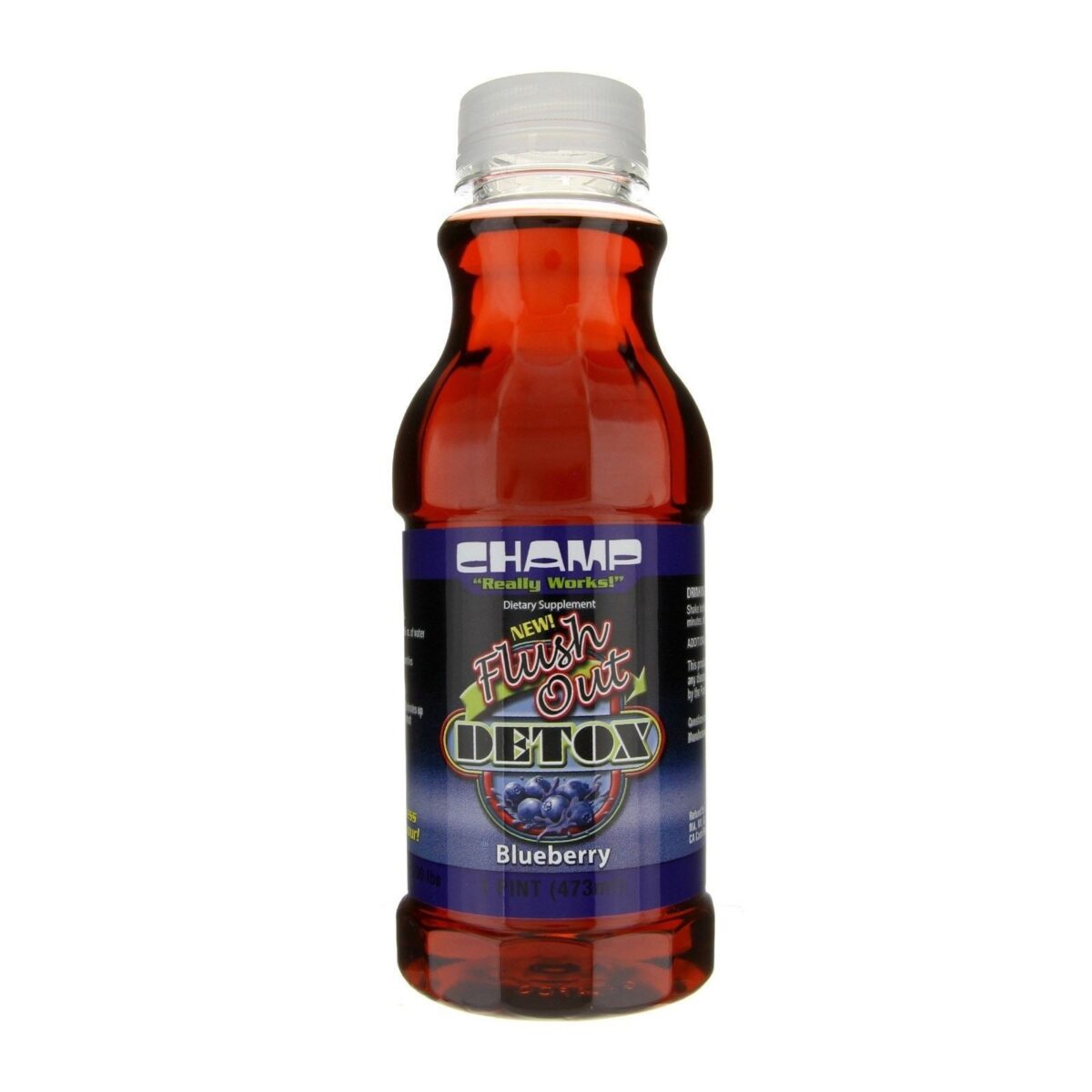 Champ Flush Out Detox Drink 16 oz – Lemon Lime