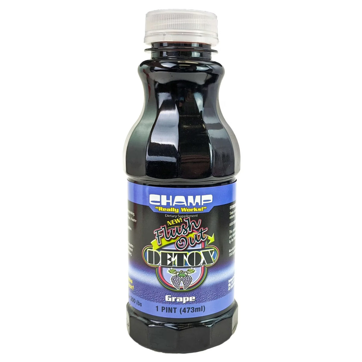 Champ Flush Out Detox Drink 16 oz – Grape