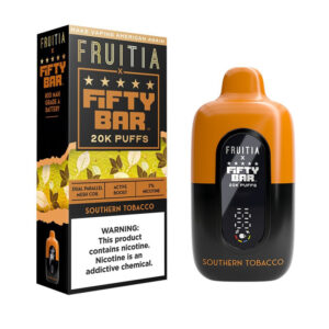 Frutia X Fifty Bar Disposable Southern Tobacco