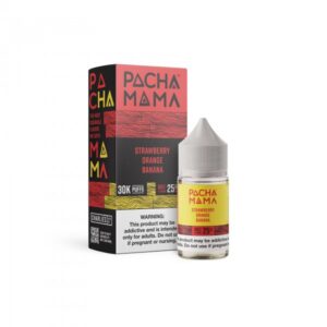Pacha Mama Salt 30ml Strawberry Orange Banana