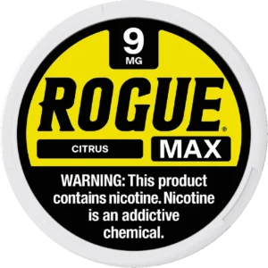 Rogue Max Nicotine Pouches Citrus