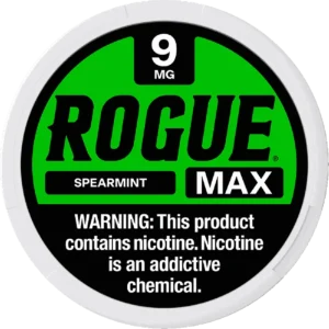 Rogue Max Nicotine Pouches Spearmint