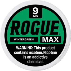 Rogue Max Nicotine Pouches Wintergreen