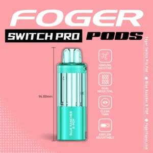 Foger Switch Pro Disposable POD ONLY Blue Rancher