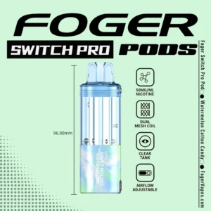 Foger Switch Pro Disposable POD ONLY Watermelon Cotton Candy