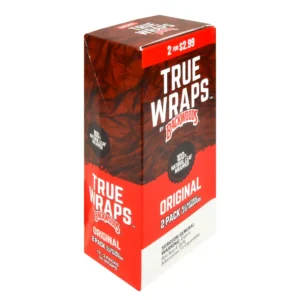 Backwoods True Wraps Original 2 Pack