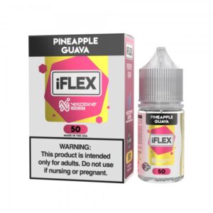 Juice Head iFLEX Pineapple Guava Nixodine salt e-liquid 30ml bottle