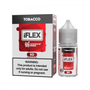 Juice Head iFLEX Tobacco Nixodine salt e-liquid 30ml bottle