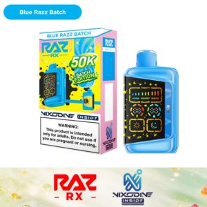 RAZ RX50k Nixodine Blue Razz Batch