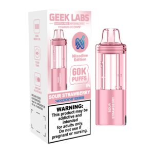 Geek Labs Switch Pro Nixodine Pod Sour Strawberry