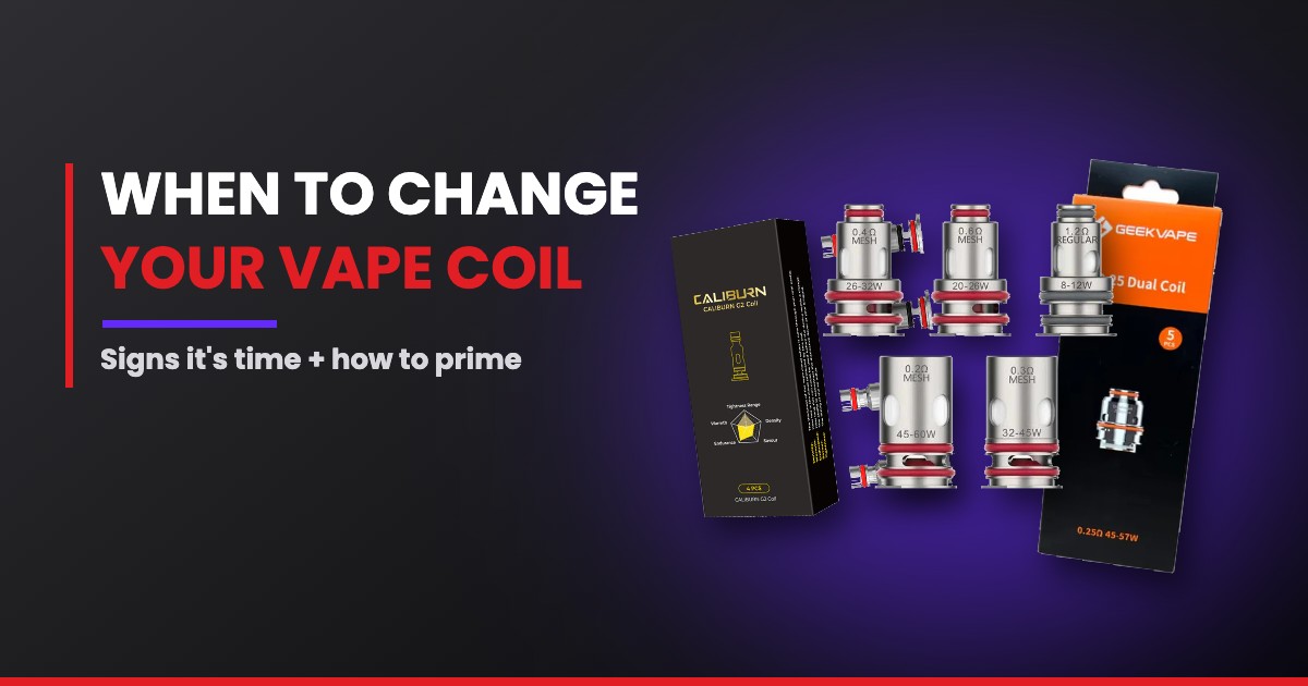 how often to change a vape coil