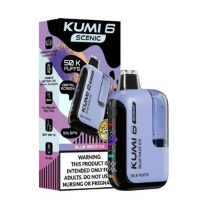 Kumi 6 Scenic NoNic6 Disposable Blue Razz Ice