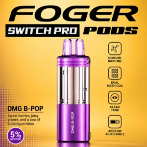 Foger Switch Pro Disposable POD ONLY OMG B-Burst