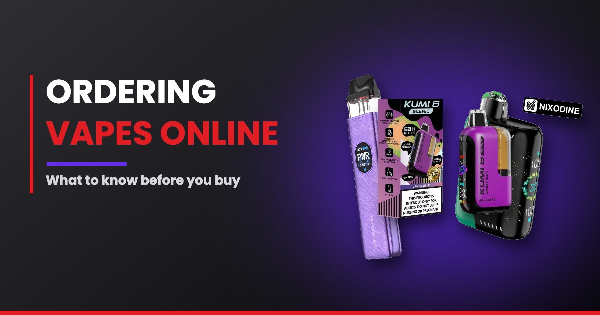 ordering vapes online