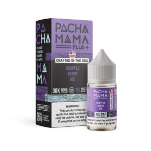Pacha Mama Nixodine Salt 30ml Grapple Berry Ice
