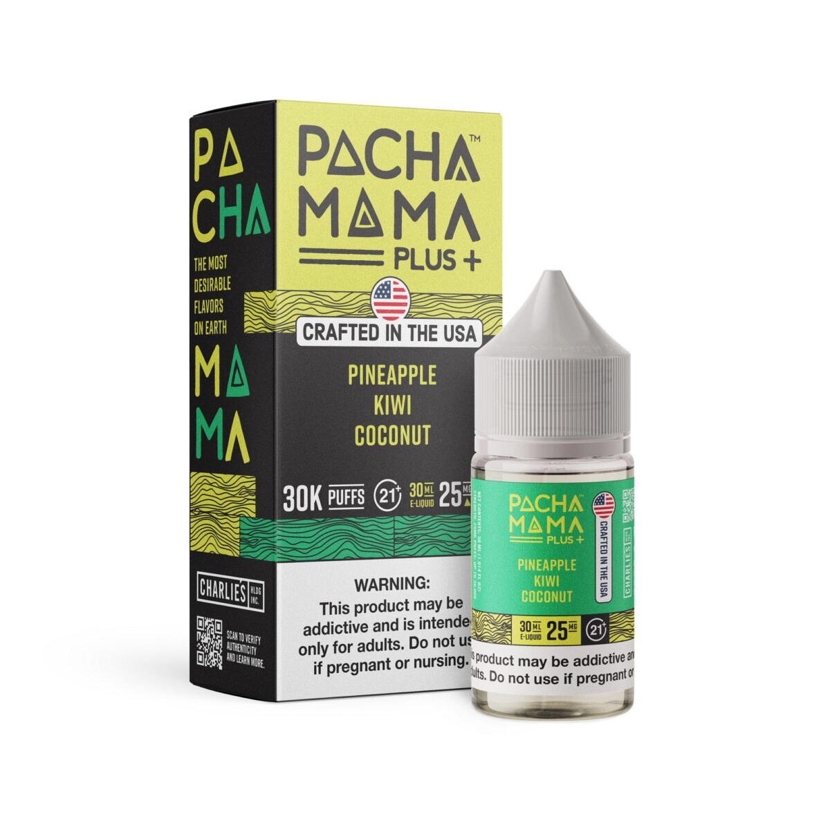 Pacha Mama Nixodine Salt 30ml Pineapple Kiwi Coconut