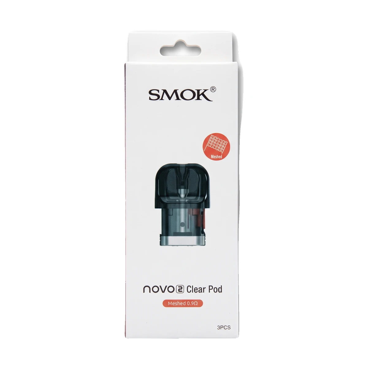 SMOK Novo 2 Clear Pods meshed 0.9 ohm 3 pack